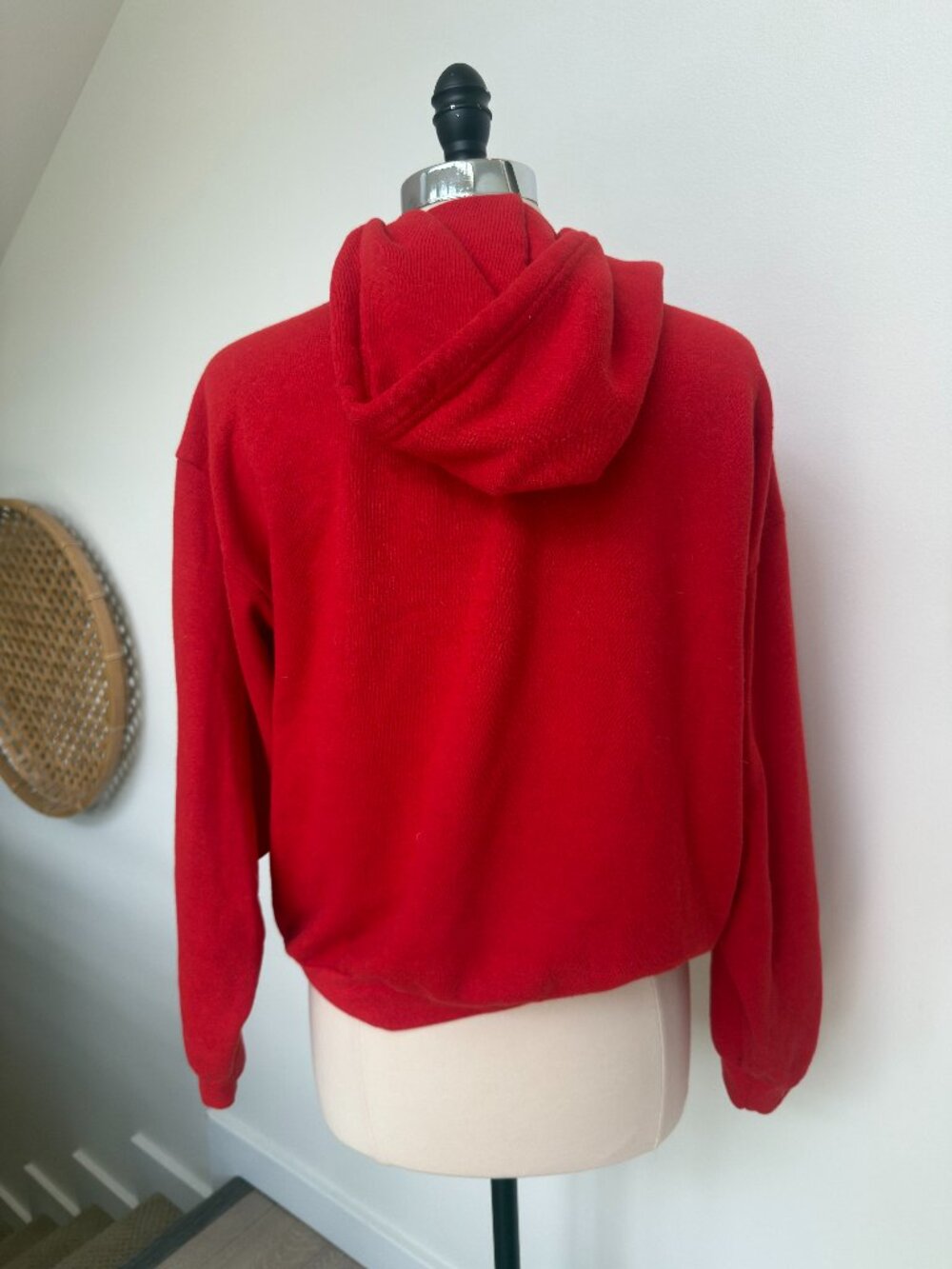 Aviator Nation Relaxed Hoodie in Red - Picture 3 of 3